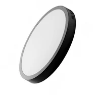 Lampy pozostałe - Syntron Panel LED natynkowy okrągły D30/24W/4000K czarny - miniaturka - grafika 1