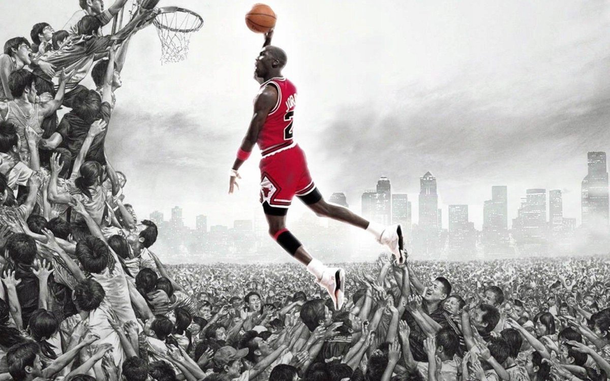 PODKŁADKA POD MYSZ Nadruk 22x18 cm Michael Jordan Chicago Bulls Prezent