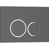 Przyciski spłukujące - Mexen Tex 01 przycisk spłukujący, szary - 6101-05 - miniaturka - grafika 1