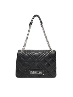 LOVE MOSCHINO Torebka JC4153PP0MLA000B Czarny - Torebki damskie - miniaturka - grafika 1