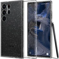 Etui i futerały do telefonów - Spigen Etui Liquid Crystal do Samsung Galaxy S23 Ultra Przezroczysto-brokatowy - miniaturka - grafika 1