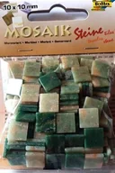 Zabawki kreatywne - Mozaika kamyczki marmurkowe 10x10mm zielona Galeria Hobby - zabawka - miniaturka - grafika 1