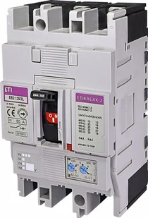 ETI polam Wyłącznik mocy 3P 50A 25kA /wyzwalacz termo-magnetyczny/ EB2 125/3L 004671023 004671023 - Wyłączniki światła i elektryczne - miniaturka - grafika 1