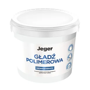 Gotowa gładź polimerowa 14kg Jeger - Gipsy i gładzie gipsowe - miniaturka - grafika 1