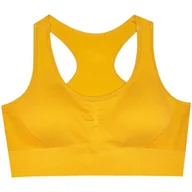 Biustonosze - Stanik sportowy 4F W 4FWSS24USBAF116 (kolor Żółty, rozmiar XS/S) - miniaturka - grafika 1