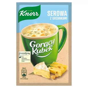 Knorr Gorący Kubek Serowa z grzankami 22 g - Zupy w płynie - miniaturka - grafika 1