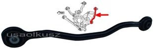 Wahacz tylny poprzeczny lewy Dodge Challenger 2008- - Wahacze - miniaturka - grafika 4