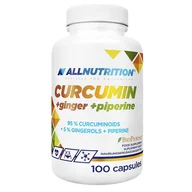 Układ pokarmowy - Allnutrition Curcumin + Ginger + Piperine 100 Kapsułek - miniaturka - grafika 1
