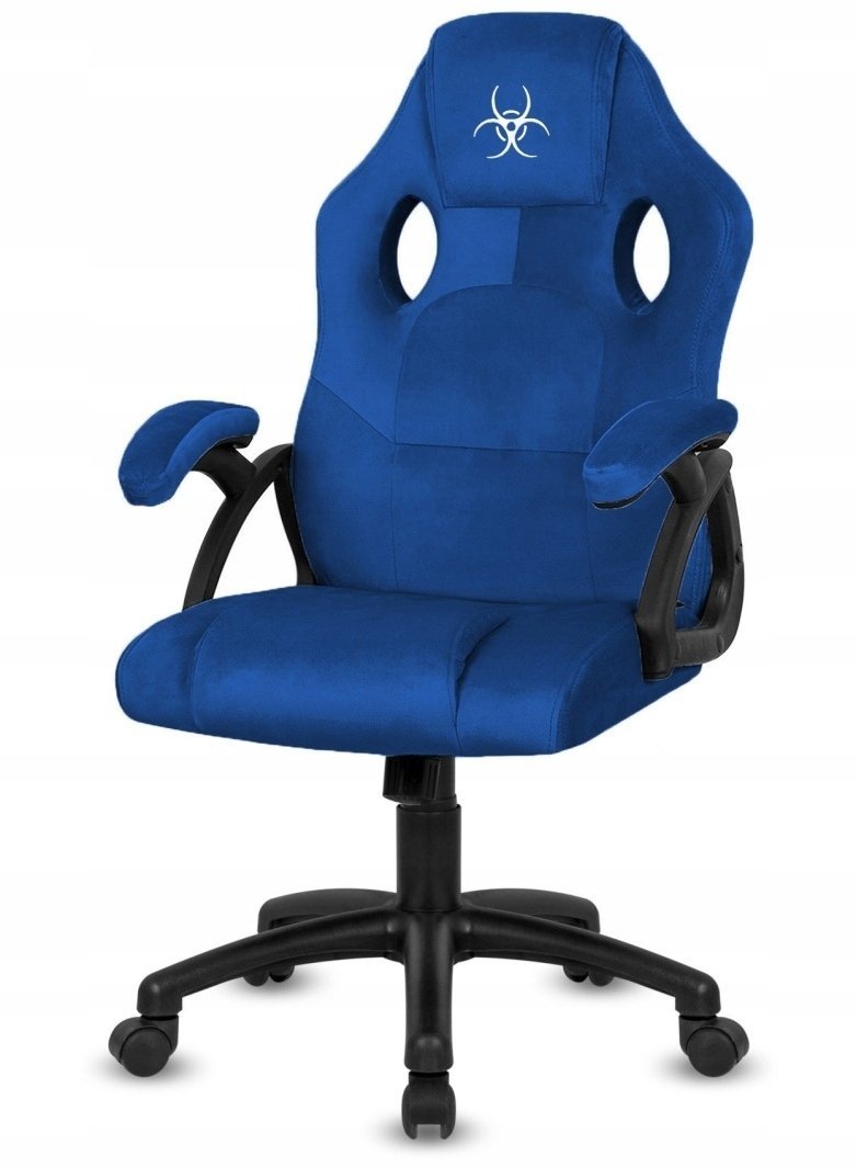 .Fotel obrotowy do biurka CARRERA M ALCANTARA DARK BLUE