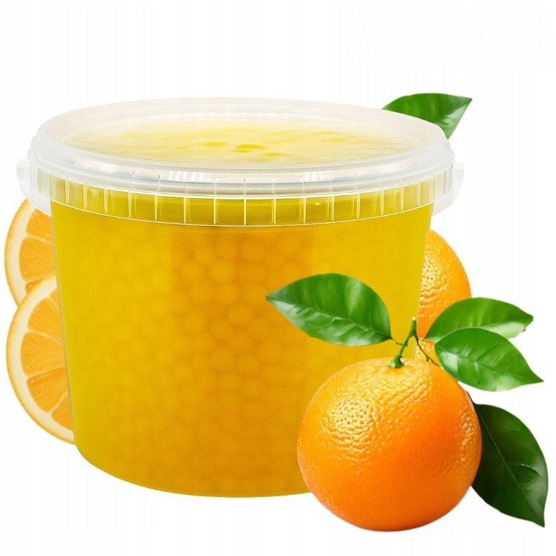 Kulki do Bubble Tea Pomarańcza 3,4kg Popping Boba