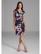 Sukienki - SWING Sukienka w kolorze granatowo-bordowym - miniaturka - grafika 1