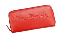 Portfele - Portfel Damski Skóra Naturalna Pierre Cardin Duży Piórnik 8822 CZERWONY 19,5 x 10 x 3 [cm] - miniaturka - grafika 1