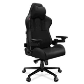 Fotele gamingowe - YUMISU 2050X Czarny Tkanina - miniaturka - grafika 1