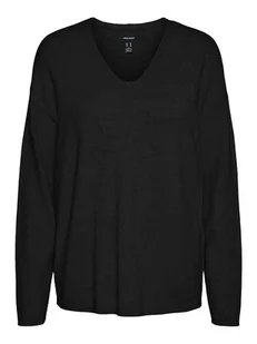Vero Moda Sweter w kolorze czarnym - Swetry damskie - miniaturka - grafika 1