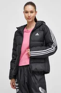 Kurtki damskie - adidas kurtka puchowa damska kolor czarny zimowa - miniaturka - grafika 1