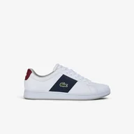 Sneakersy męskie - Męskie Sneakersy LACOSTE COURT SNEAKERS 744SMA0011.042 – Biały - miniaturka - grafika 1