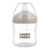Butelki dla niemowląt - Butelka CANPOL BABIES Nature Shape 150 ml - miniaturka - grafika 1