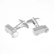 Spinki do mankietów i krawatów - Spinki do mankietów X2 Ciężarówka Tir AJ008 - miniaturka - grafika 1