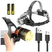 Latarki - Latarka czołowa Alogy LED HeadLamp - miniaturka - grafika 1