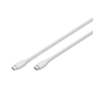 DIGITUS Kabel przyłączeniowy USB 2.0 typ C-C silikonowy M/M 2m w - Kable USB - miniaturka - grafika 1