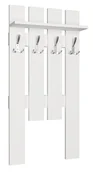 Wieszaki i stojaki - Wieszak Na Biały Kurtki Z Dodatkową Półką G2-F00 - miniaturka - grafika 1