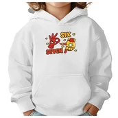 Bluzy dla dziewczynek - BLUZA DZIECIĘCA 67 SIX SEVEN VIRAL 134-140 CHŁOPIĘCA DZIEWCZĘCA PREZENT - miniaturka - grafika 1