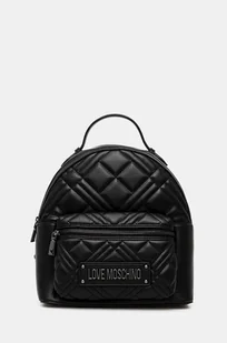 Love Moschino plecak damski kolor czarny mały z aplikacją JC4148PP0L - Plecaki - miniaturka - grafika 1