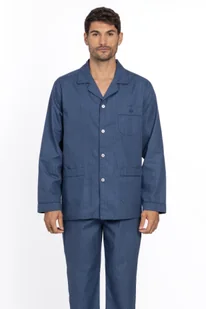 Piżama męska ALONSO M Ciemnoniebieski - Piżamy męskie - miniaturka - grafika 1