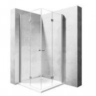 Ścianki i drzwi prysznicowe - REA-K7439 Moduł Fold N2 Drzwi prysznicowe składane, 1000x1900 mm - miniaturka - grafika 1