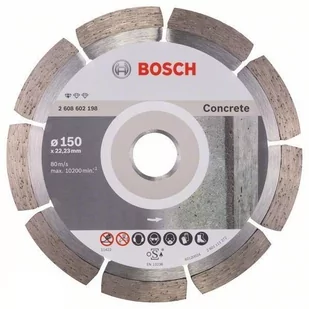 Bosch diamentowa TARCZA DO BETONU BPE 150 mm 2608602198 - Tarcze do pił - miniaturka - grafika 1