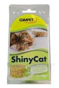 Mokra karma dla kotów - Gimpet SHINYcat TUŃCZYK / kocia trawa - miniaturka - grafika 1