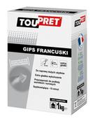 Gipsy i gładzie gipsowe - Gips francuski Toupret 1kg - miniaturka - grafika 1