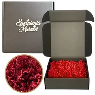 Zestawy upominkowe - KARTON OZDOBNY OPAKOWANIE PREZENTOWE NA URODZINY UPOMINKOWE PUDEŁKO NA PREZENT - miniaturka - grafika 1