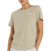 Koszulki sportowe damskie - Koszulka New Balance WT41509OVN - beżowa - miniaturka - grafika 1