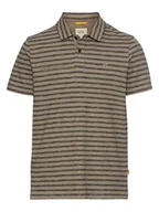 Koszulki męskie - Camel Active Koszulka polo w kolorze khaki - miniaturka - grafika 1
