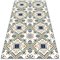 Dywany zewnętrzne - Tarasowy dywan zewnętrzny Geometryczny deseń 80x120 cm - miniaturka - grafika 1
