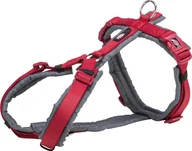 Szelki dla psów - Trixie Premium trekking, szelki, dla psa, czerwony/grafit, taśma parciana, XL: 80–97 cm/25 mm - miniaturka - grafika 1
