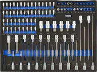 Klucze i nasadki - Geko Wkład- zestaw nasadek Torx i bitów 102el. CRV3 - miniaturka - grafika 1