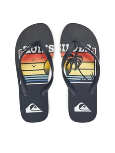 Quiksilver Japonki AQYL101371 Granatowy - Klapki i japonki męskie - miniaturka - grafika 1