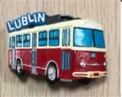 Magnesy - Magnes I love Poland Lublin - Pan Dragon - miniaturka - grafika 1