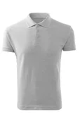 Odzież medyczna - Koszulka polo medyczna męska szara XL - miniaturka - grafika 1