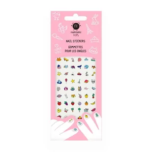 Kids Nail Stickers naklejki na paznokcie dla dzieci Happy Nails - Ozdoby do paznokci - miniaturka - grafika 1