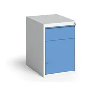 Pozostałe wyposażenie warsztatu - KOVONA Kontener z drzwiami i szufladą S49900.2.B5.2.4K - miniaturka - grafika 1