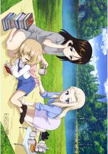 Plakat Anime Girls und Panzer gup_004 A3 (custom)