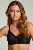 Biustonosze - Hunkemöller Biustonosz nieusztywniany bez fiszbin Sara Czarny - miniaturka - grafika 1