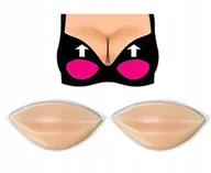 Biustonosze - Wkładki Wymienne Do Stanika Stroju Silikon Push Up - miniaturka - grafika 1