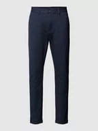 Spodnie męskie - Spodnie do garnituru ze wzorem w paski model ‘Superflex’ - miniaturka - grafika 1