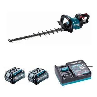 Makita UH006GD201 akumulatorowe nożyce do żywopłotu 60 cm 40V 2x2,5Ah Li-Ion XGT w kartonie - Nożyce do żywopłotu - miniaturka - grafika 1