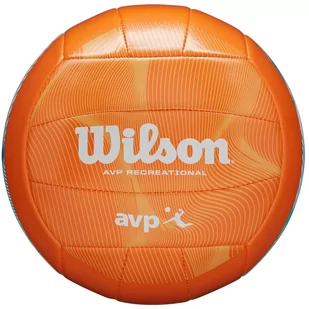Wilson AVP Movement Volleyball WV4006801XB, unisex, piłki do siatkówki, Pomarańczowe - Siatkówka - miniaturka - grafika 1