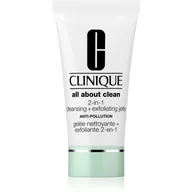 Kosmetyki do mycia twarzy - Clinique Oczyszczanie All About Clean 2-in-1 Cleansing + Exfoliating Jelly 150 ml - miniaturka - grafika 1